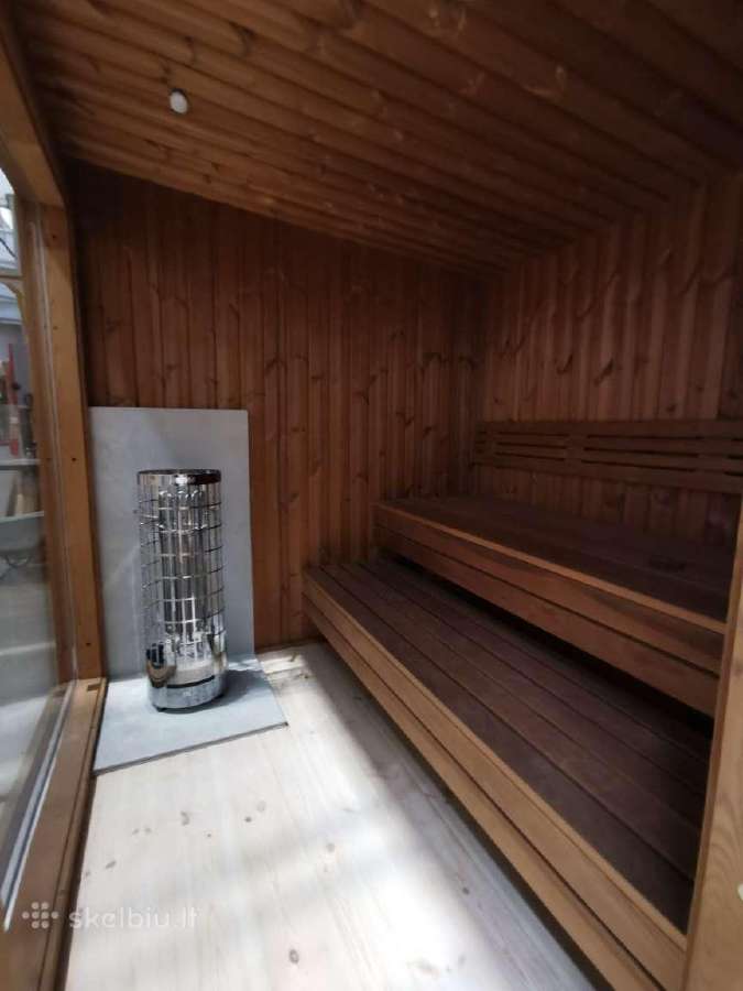 Lauko pirtis - moduline sauna Luxury 2.3x2.3m - nuotraukos Nr. 6