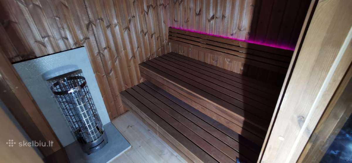 Lauko pirtis - moduline sauna Luxury 2.3x2.3m - nuotraukos Nr. 9