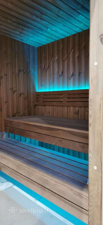 Lauko pirtis - moduline sauna Luxury 2.3x2.3m - nuotraukos Nr. 13