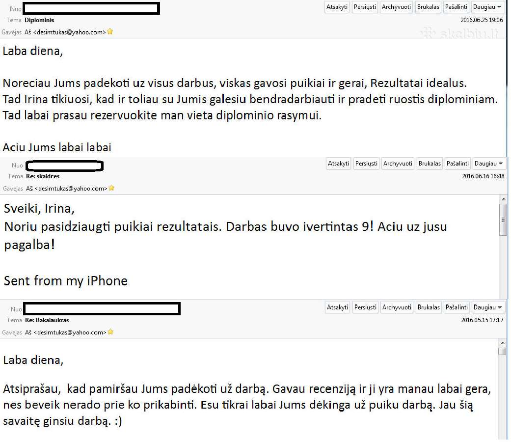 Profesionali pagalba studentams: atsiliepimai - nuotraukos Nr. 14
