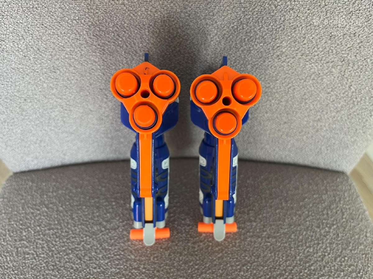 2 Nerf Elite Triad Ex-3 šautuvai - nuotraukos Nr. 6