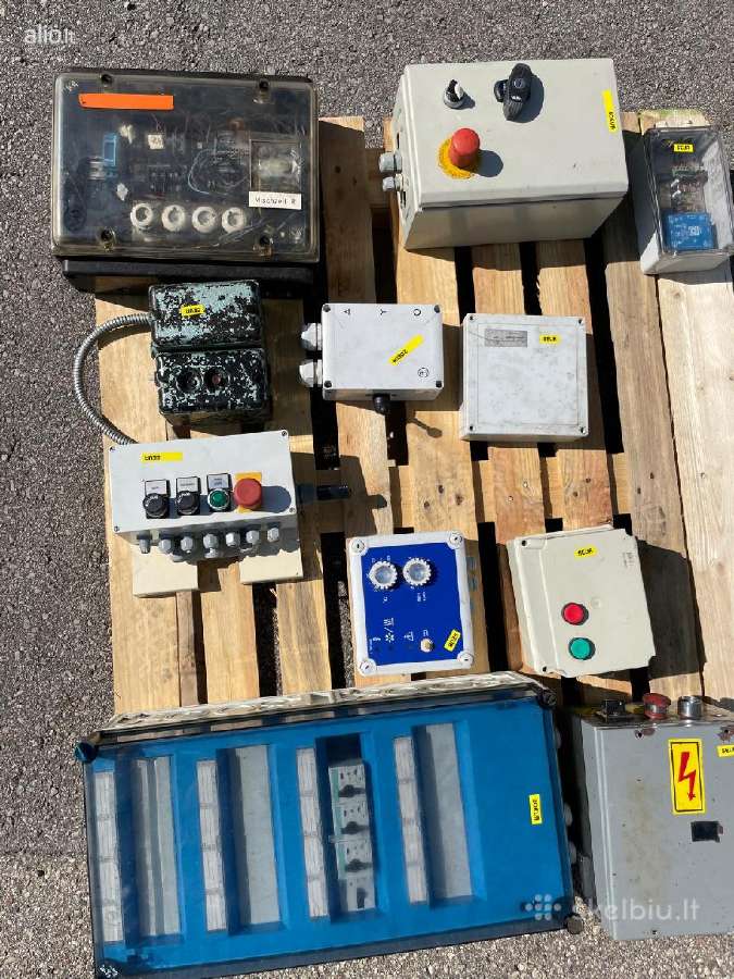 Naudotos elektros valdymo spintos iš Vokietijos - nuotraukos Nr. 2