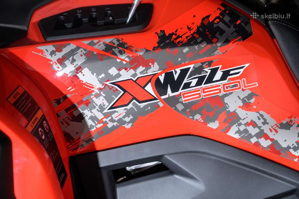 Keturratis Loncin Xwolf 550l Lizingas - nuotraukos Nr. 3
