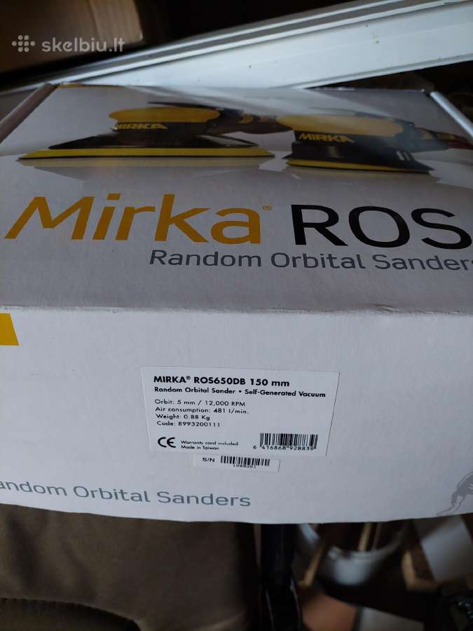 Mirka Ros650db 150 mm - nuotraukos Nr. 3