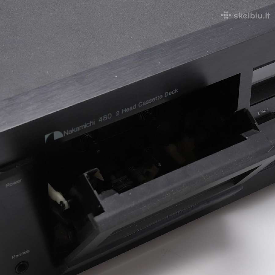 Nakamichi 480 kasetinė deka , Made in Japan - nuotraukos Nr. 4