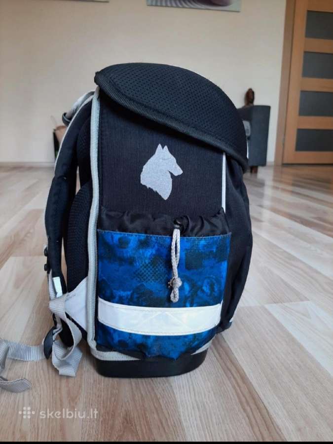 Kuprinė Belmil Wolves Blue+ penalas - nuotraukos Nr. 2