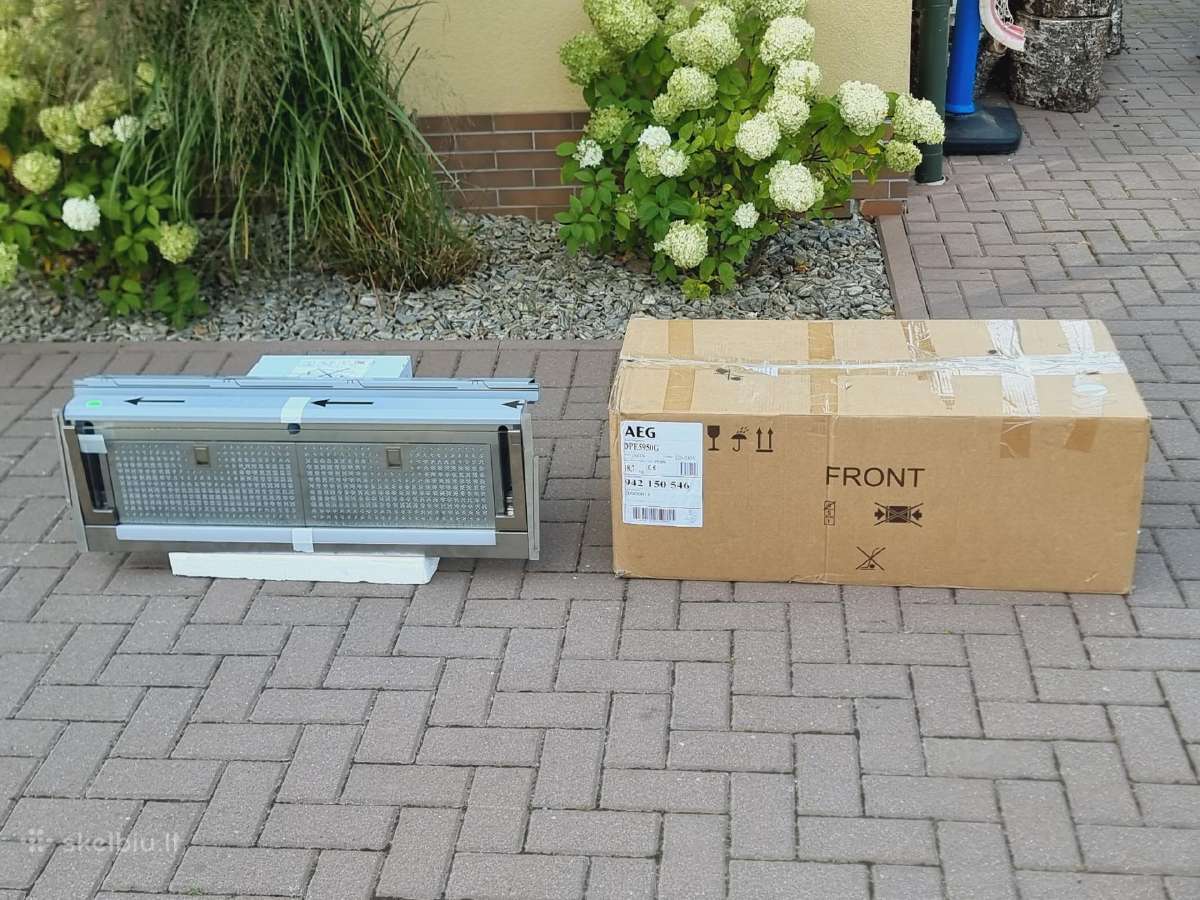 Naujas įmont. Aeg Dpe5950g, 90 cm + Garantija - nuotraukos Nr. 9