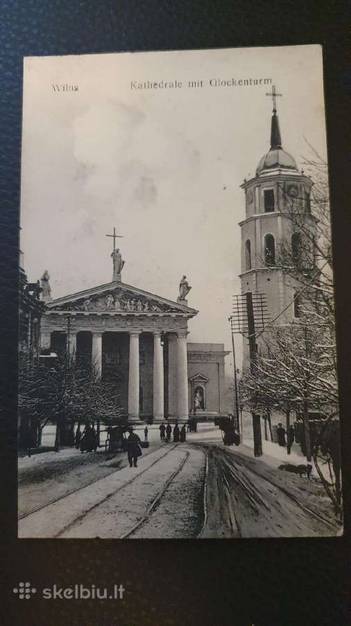 Vilnius Wilna Wilno Vilna atvirute 1916 m.