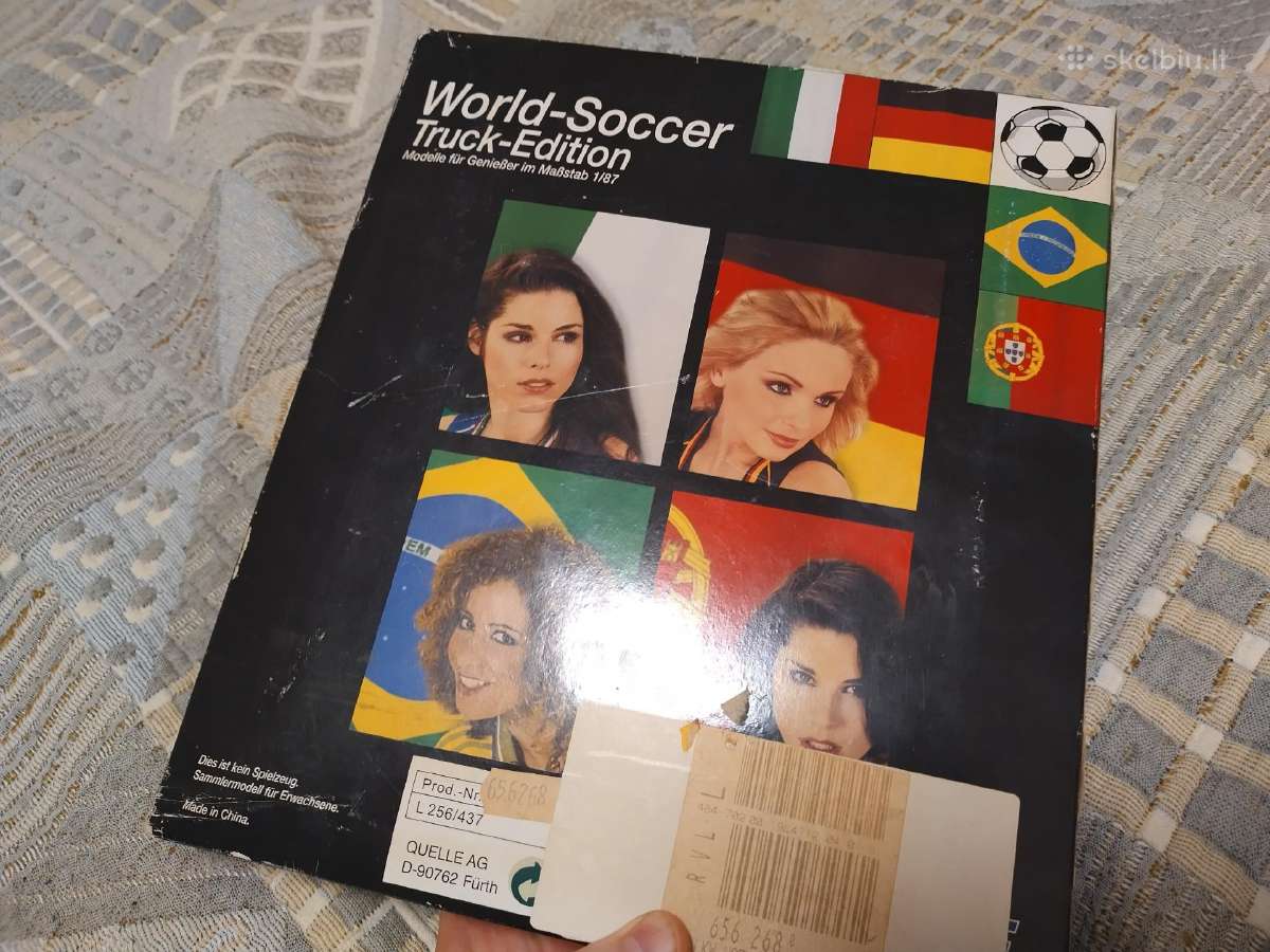 Quelle World Soccer rinkinys: sunkvežimiai - nuotraukos Nr. 3