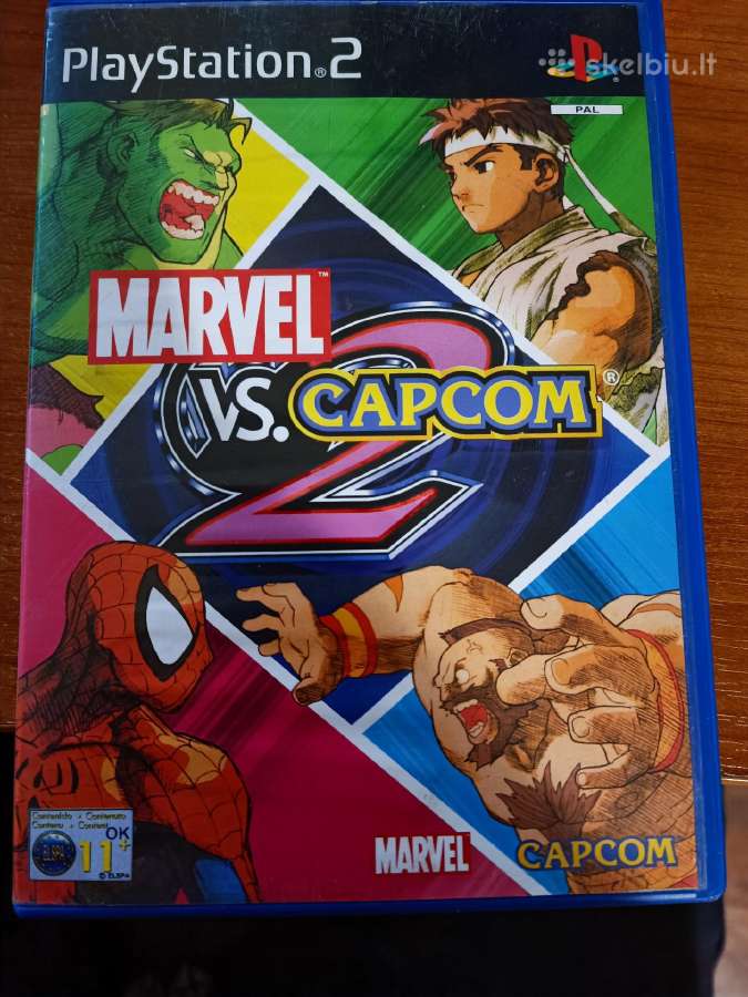 Marvel vs capcom 2 Ps2 zaidimas - nuotraukos Nr. 2