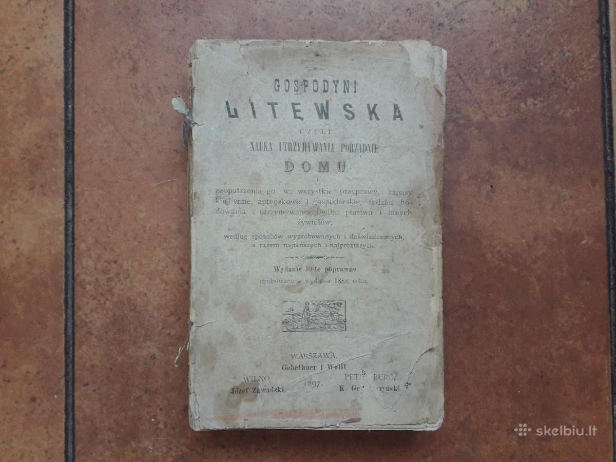 "Gospodny Litewska" Wilno 1897 metai - nuotraukos Nr. 3