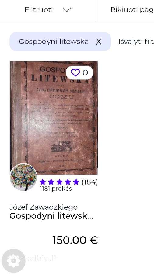 "Gospodny Litewska" Wilno 1897 metai - nuotraukos Nr. 8
