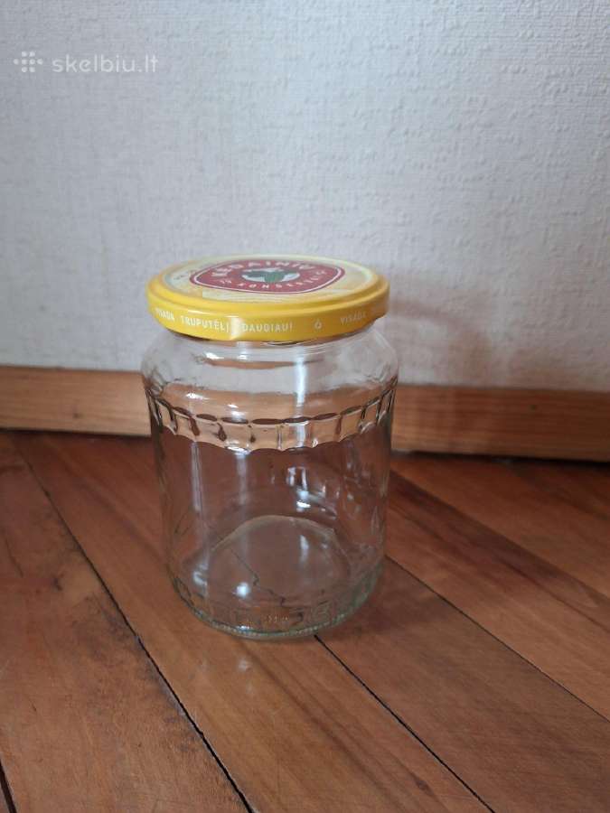 Stiklainiai 0,8l talpos