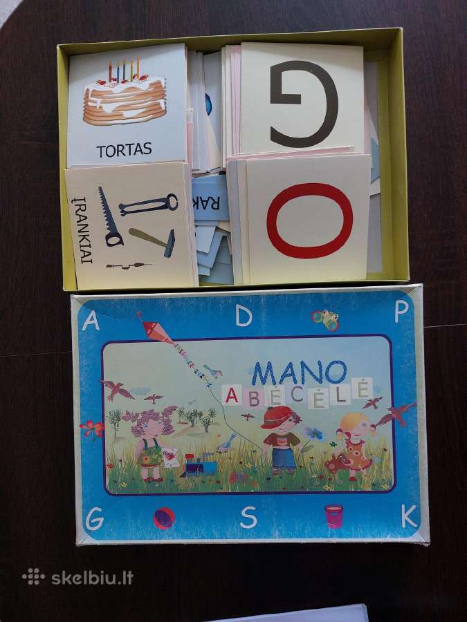 Lavinamasis stalo žaidimas Mano abėcėlė - nuotraukos Nr. 3
