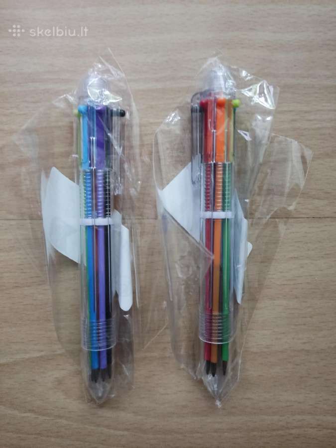 Nauji tušinukai, 6 spalvų, 1€