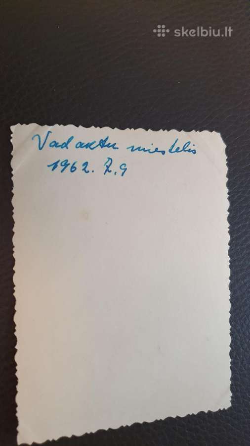 Sena nuotrauka, Vadaktai , 1962 m. - nuotraukos Nr. 2