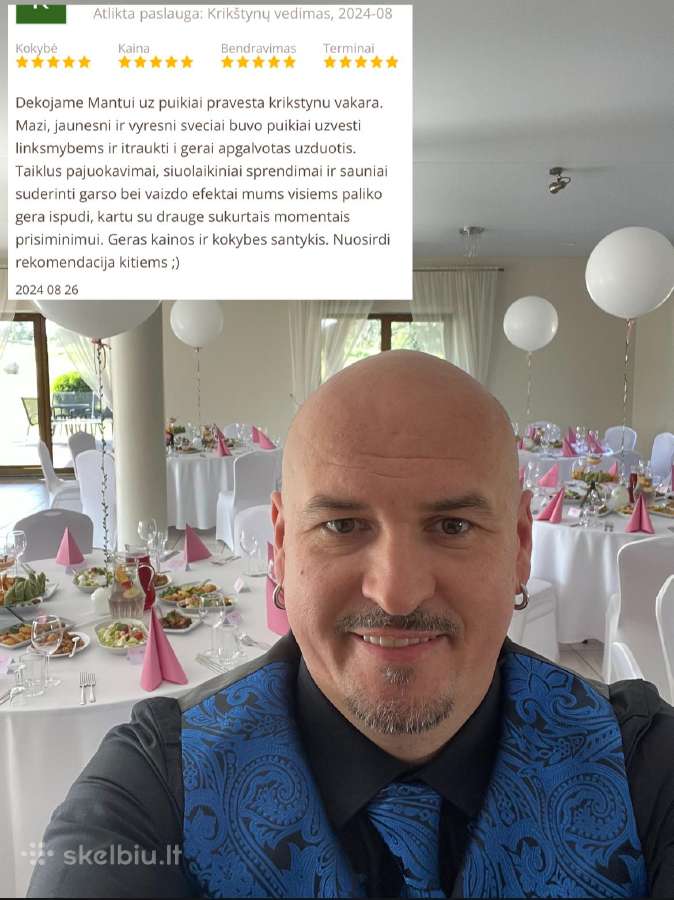 Vedėjas ir Dj viename, su aparatūra - kaina 600€. - nuotraukos Nr. 8