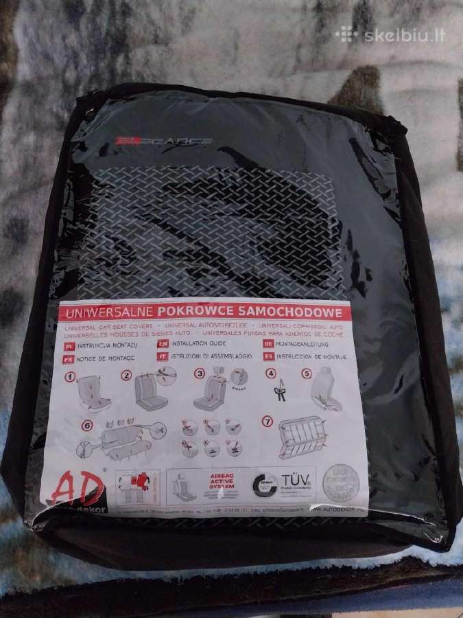 Parduodu universalių sėdynių užvalkalų rinkinį