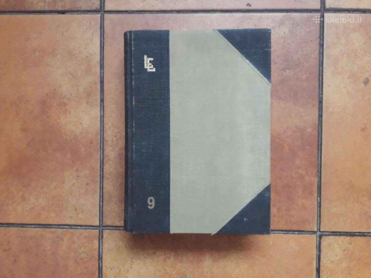 Lietuviškoji enciklopedija 9 tomas 1941 metai.