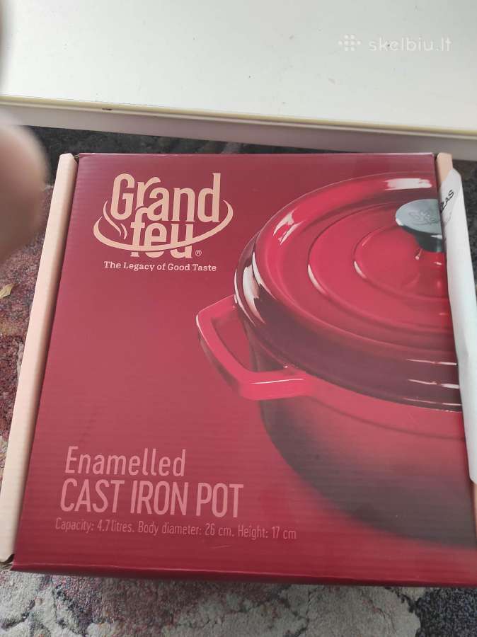Grand feu puodas 4.7 l.