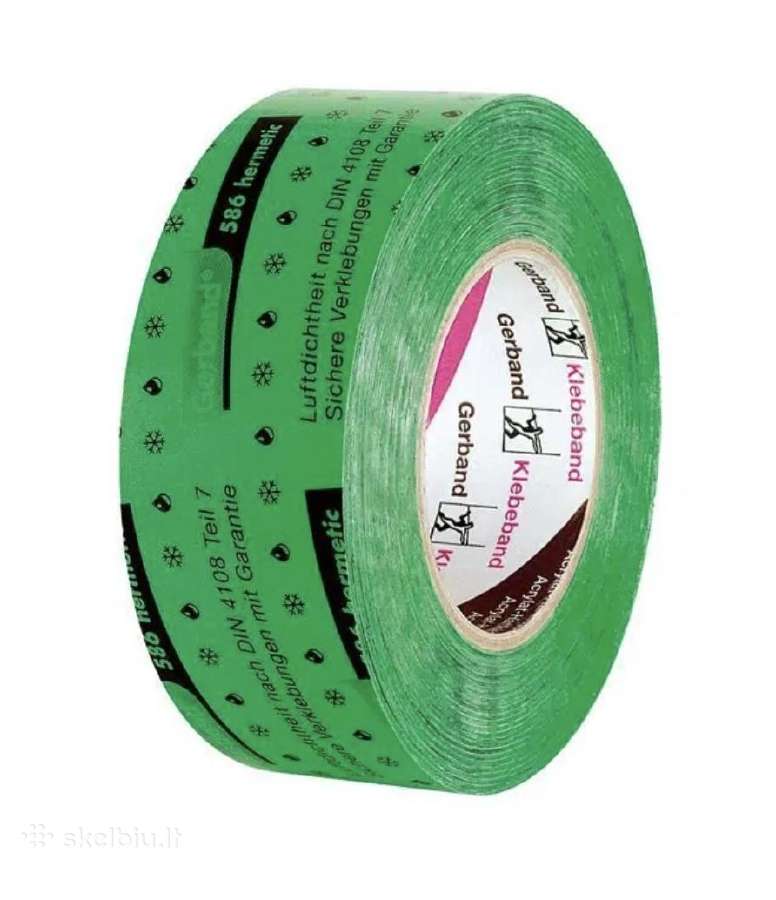 Sandarinimo juosta Gerband 586, Riwega Tape Green - nuotraukos Nr. 2