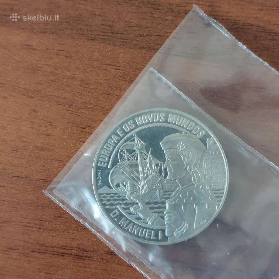 2,5 Ecu 1994 Portugal ,D. Manuel I - nuotraukos Nr. 7