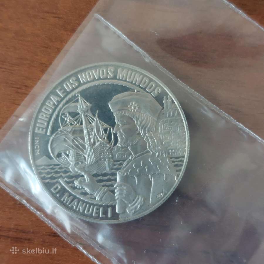 2,5 Ecu 1994 Portugal ,D. Manuel I - nuotraukos Nr. 12