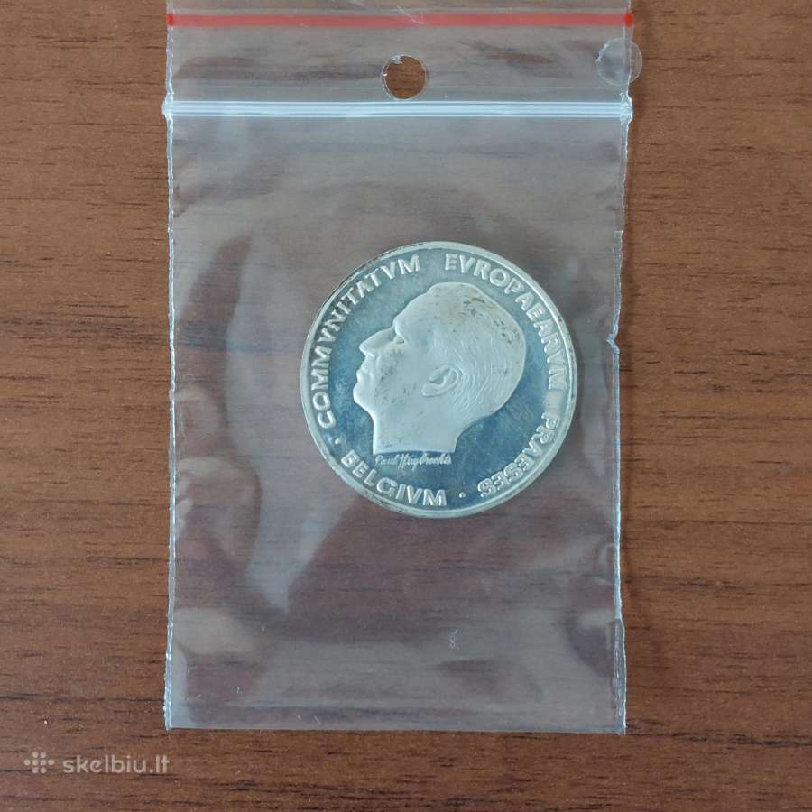 5 Ecu 1993 Belgium / Sidabrinė moneta - nuotraukos Nr. 4