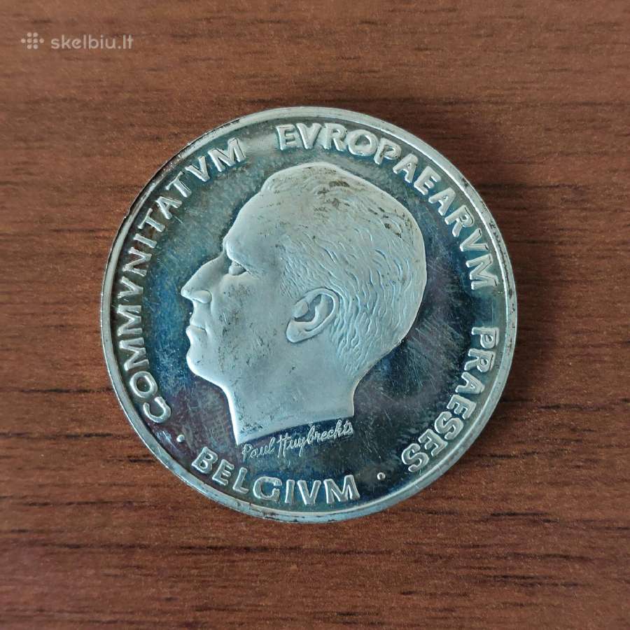 5 Ecu 1993 Belgium / Sidabrinė moneta - nuotraukos Nr. 6