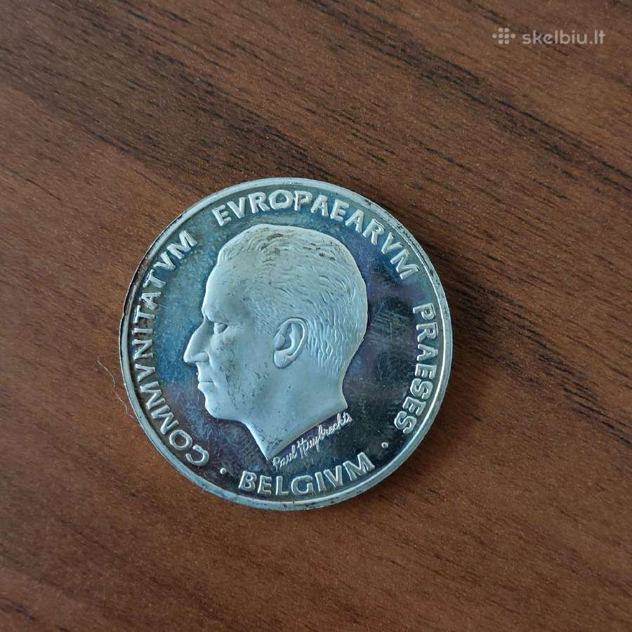 5 Ecu 1993 Belgium / Sidabrinė moneta - nuotraukos Nr. 7
