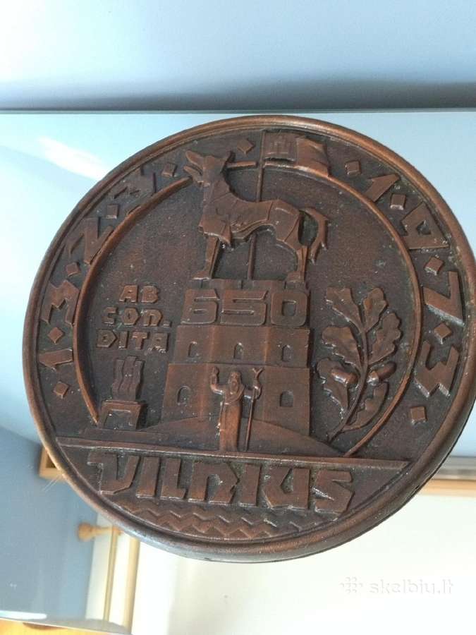 Varinis lietuviškas bareljefas Vilnius - nuotraukos Nr. 2