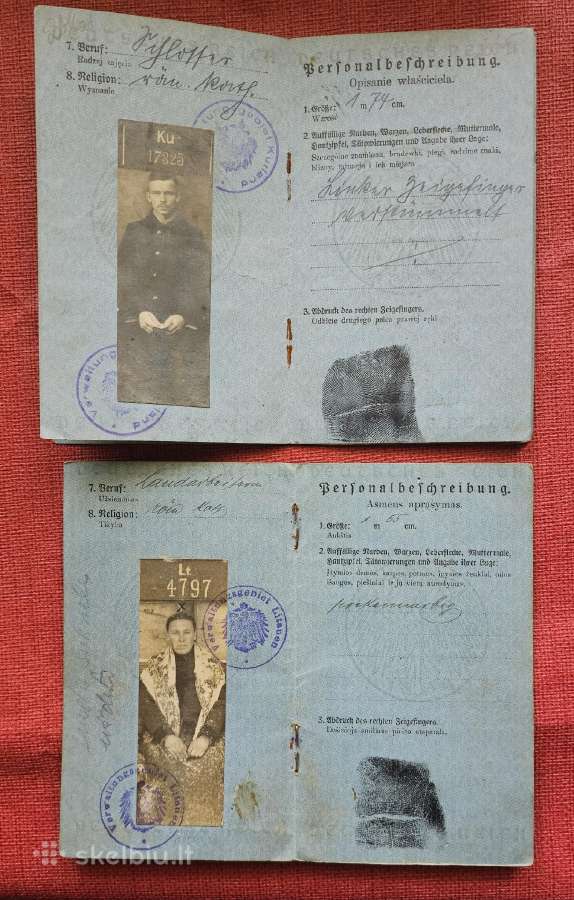 1915 - 18 m. pasai. - nuotraukos Nr. 8