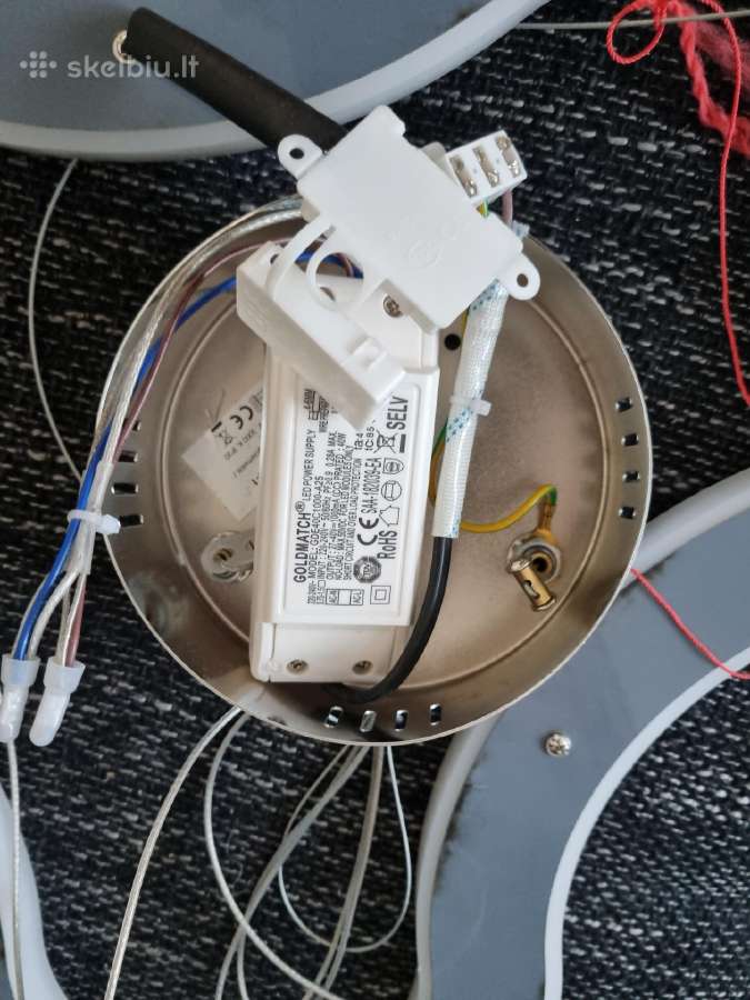 LED pakabinamas sviestuvas, 40w 3000k - nuotraukos Nr. 4