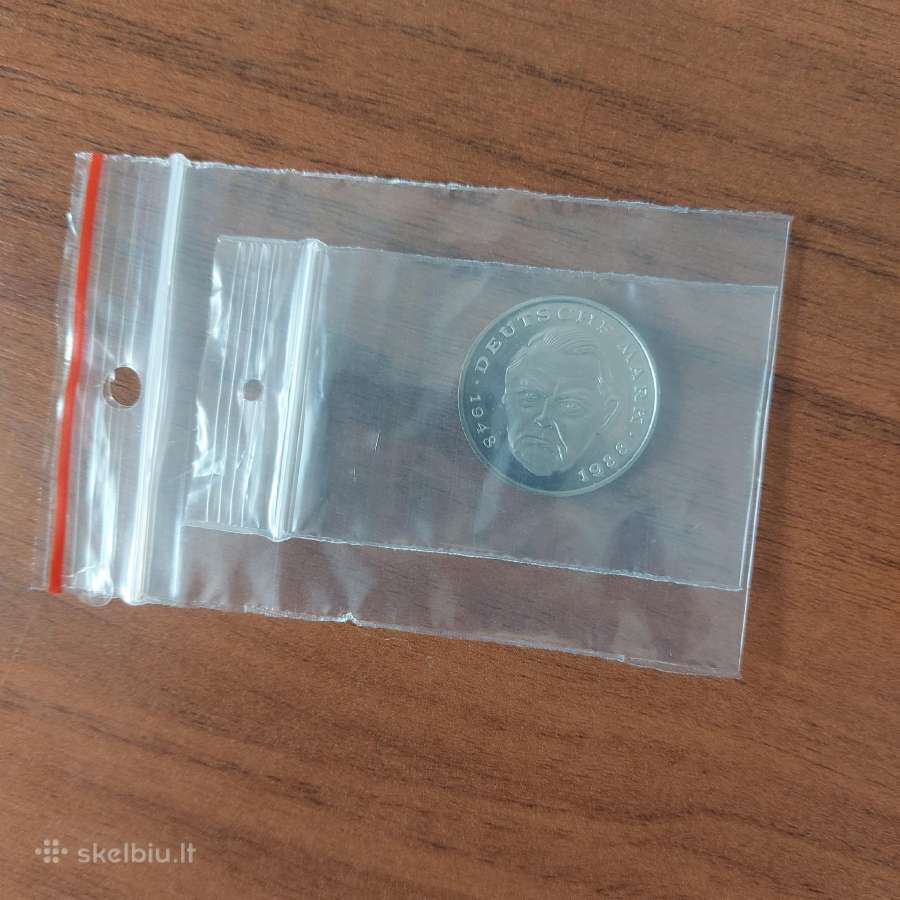 2 Dm 1989 F Germany ( Polierte Platte ). - nuotraukos Nr. 9