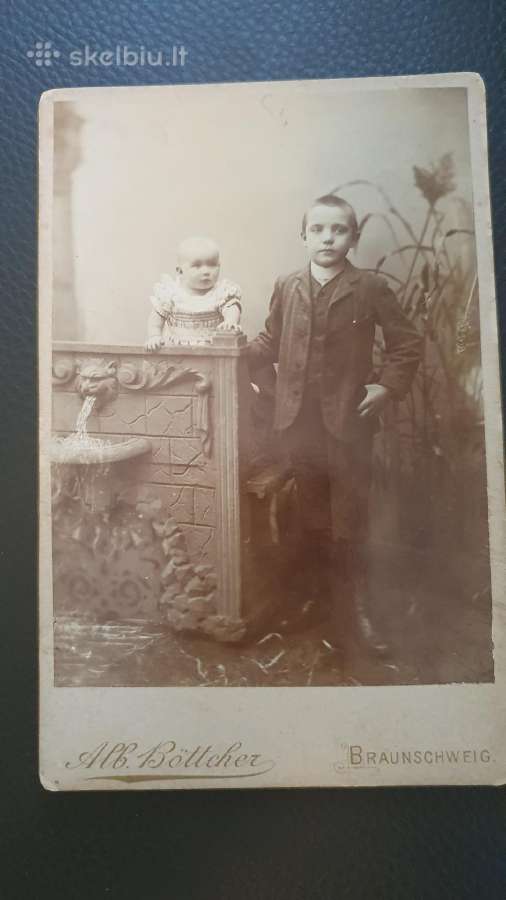 Sena nuotrauka ( cabinet foto ) 11 x 16 cm