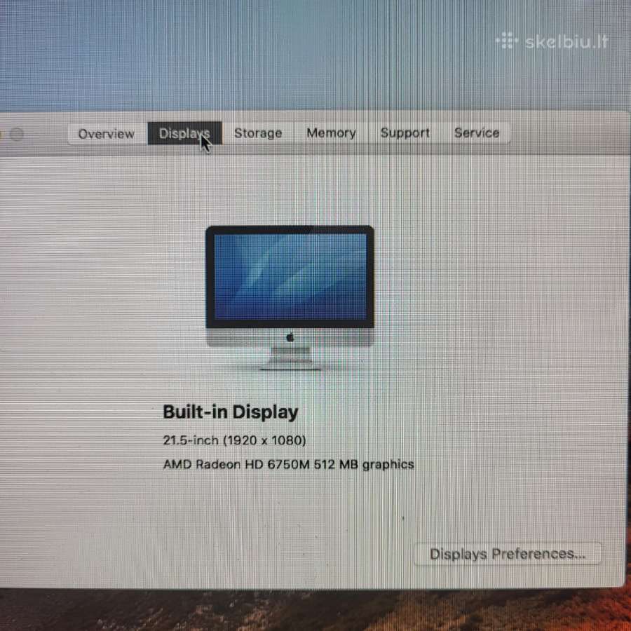Apple iMac 12.1, 2011 12.1 in, 2.5 GHz 4gb/500gb - nuotraukos Nr. 4