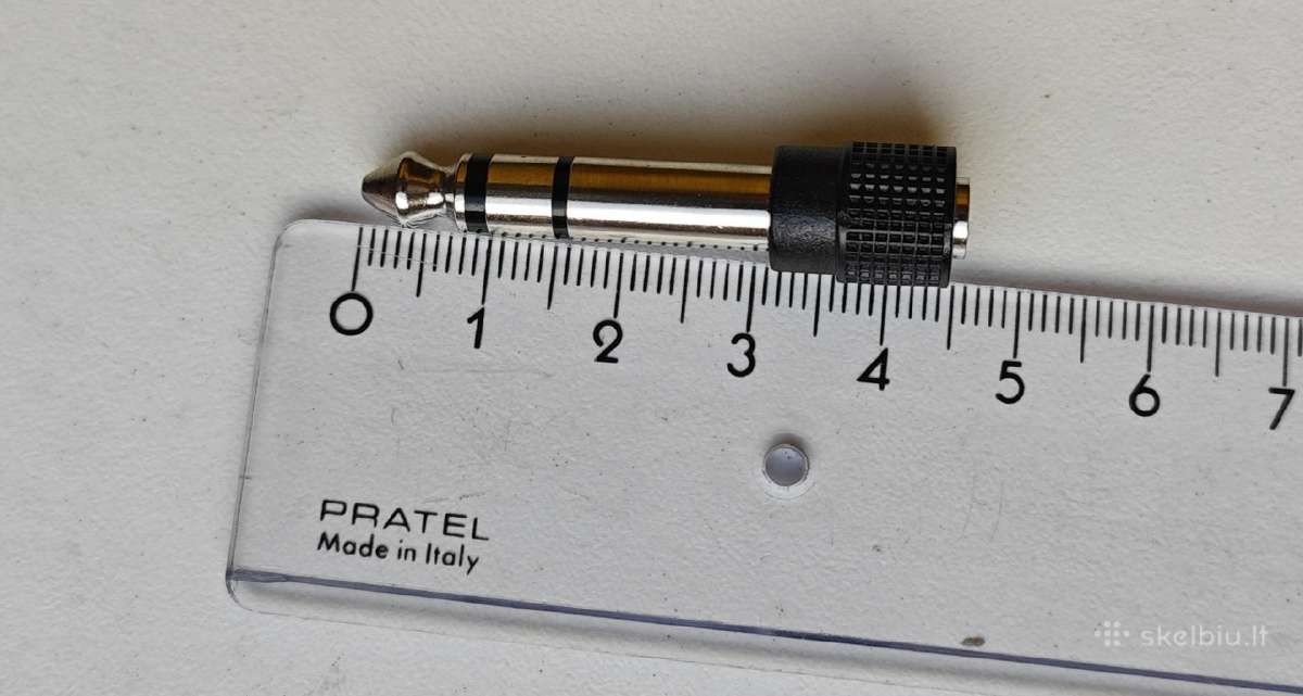 Garso adapteris 6.35 mm to 3.5 mm