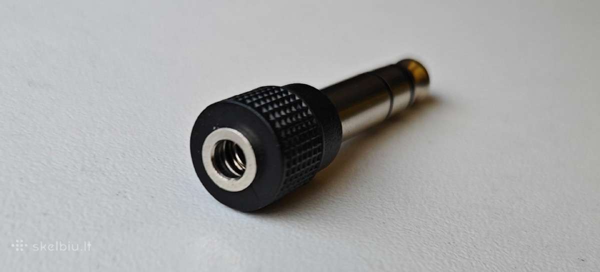 Garso adapteris 6.35 mm to 3.5 mm - nuotraukos Nr. 2