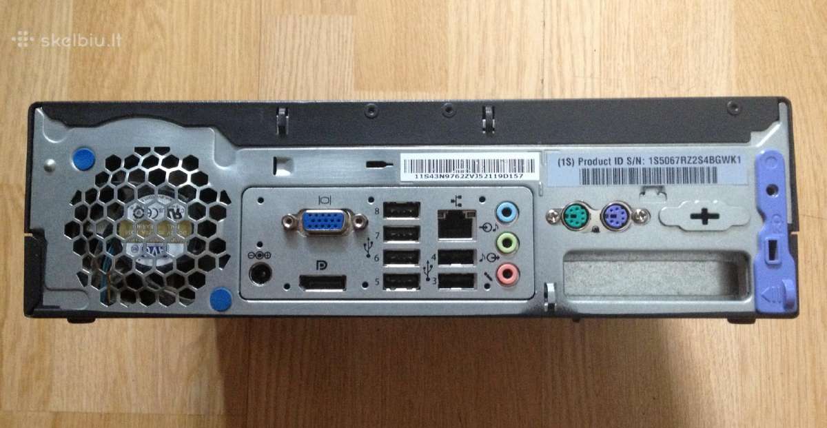 Lenovo M91p (i5-2400 /4/ be HDD) (+dovana) - nuotraukos Nr. 2