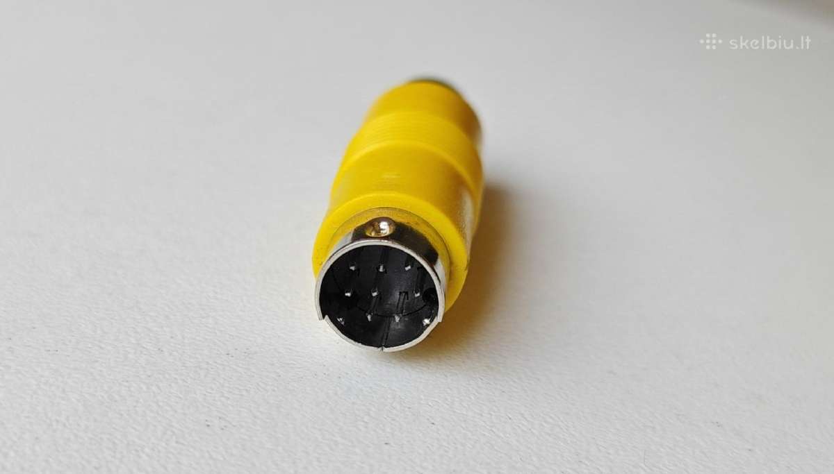8-pin S-video to Rca Adapter - nuotraukos Nr. 2