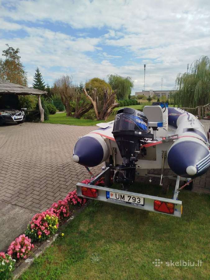 Guminė "Selva" valtis su Tohatsu 25ag 4.5m