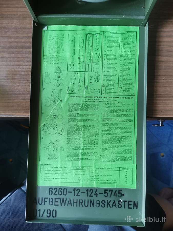Geniol 829b 500hk žibalinė lempa - nuotraukos Nr. 5