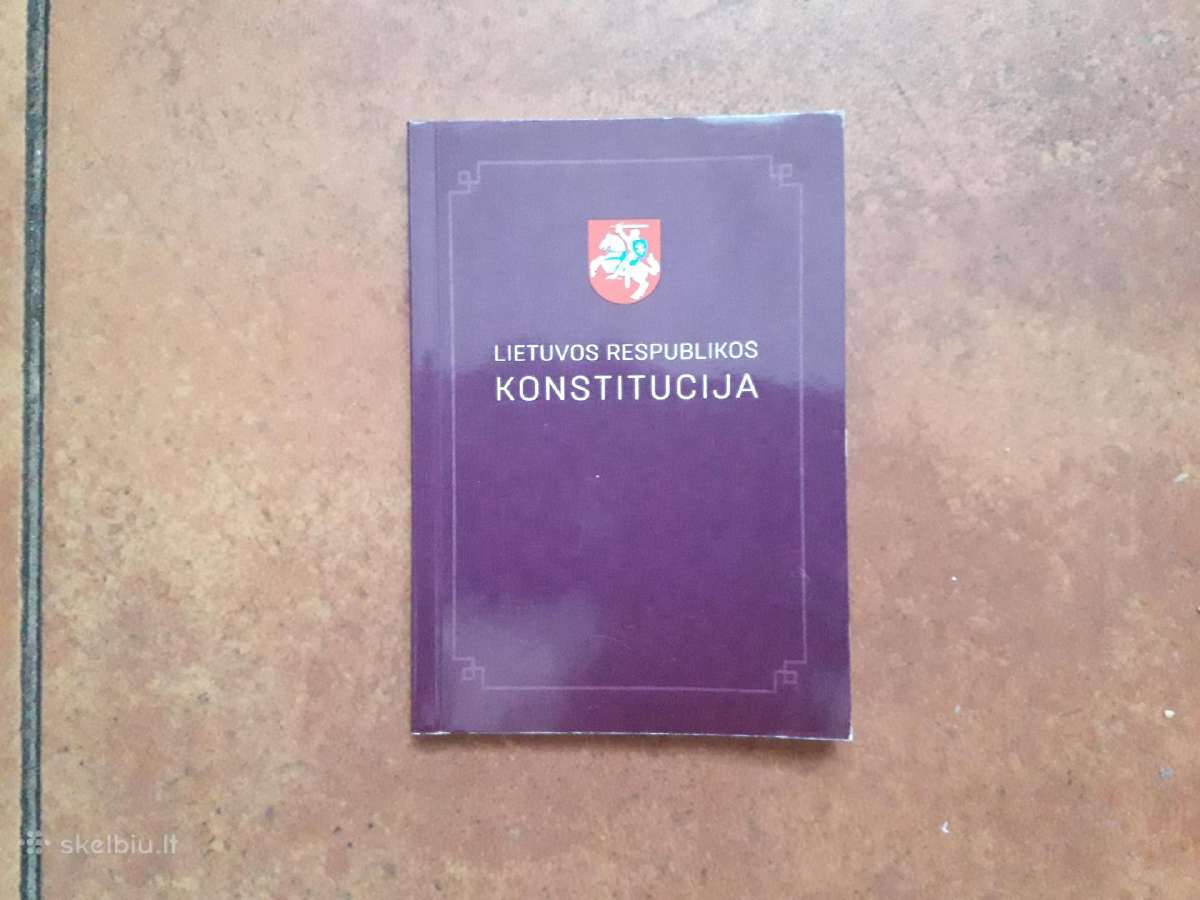 Lietuvos respublikos konstitucija 2023 metai