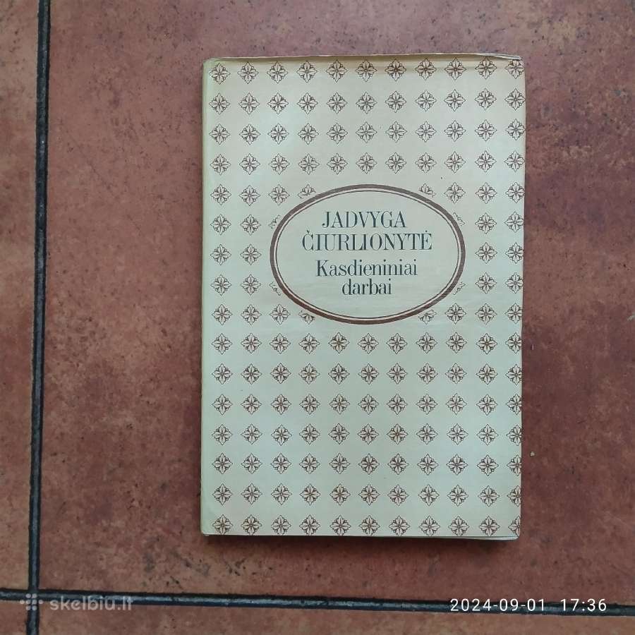 Jadvyga Čiurlionytė "Kasdieniai darbai" 1984 metai