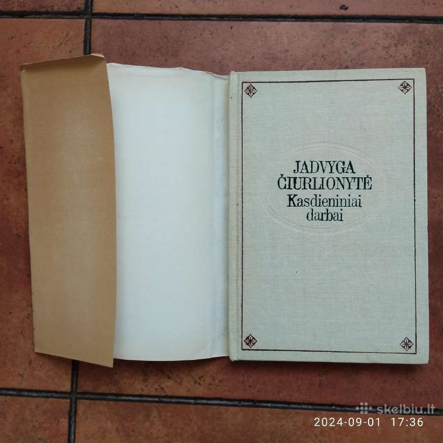 Jadvyga Čiurlionytė "Kasdieniai darbai" 1984 metai - nuotraukos Nr. 2