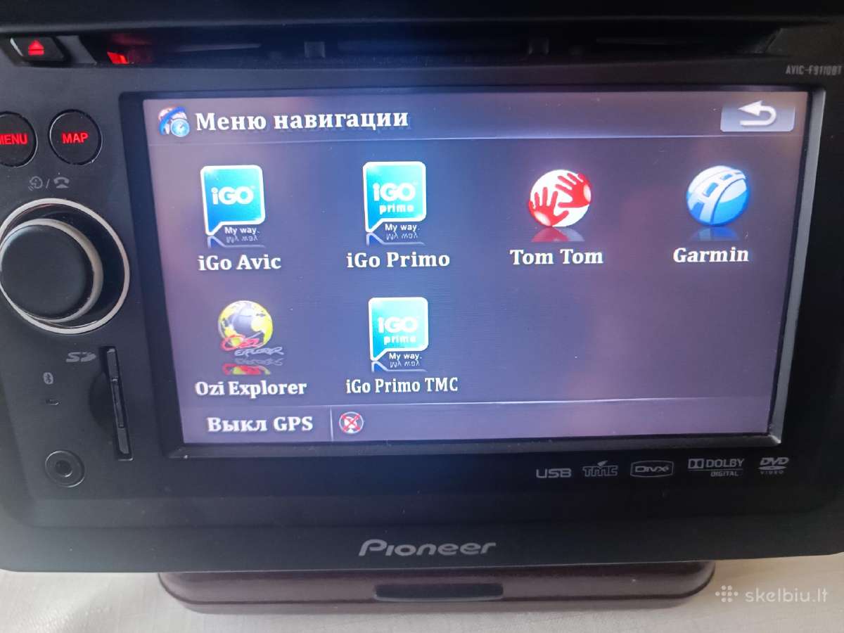 Pioneer Avic-f9110bt - nuotraukos Nr. 6