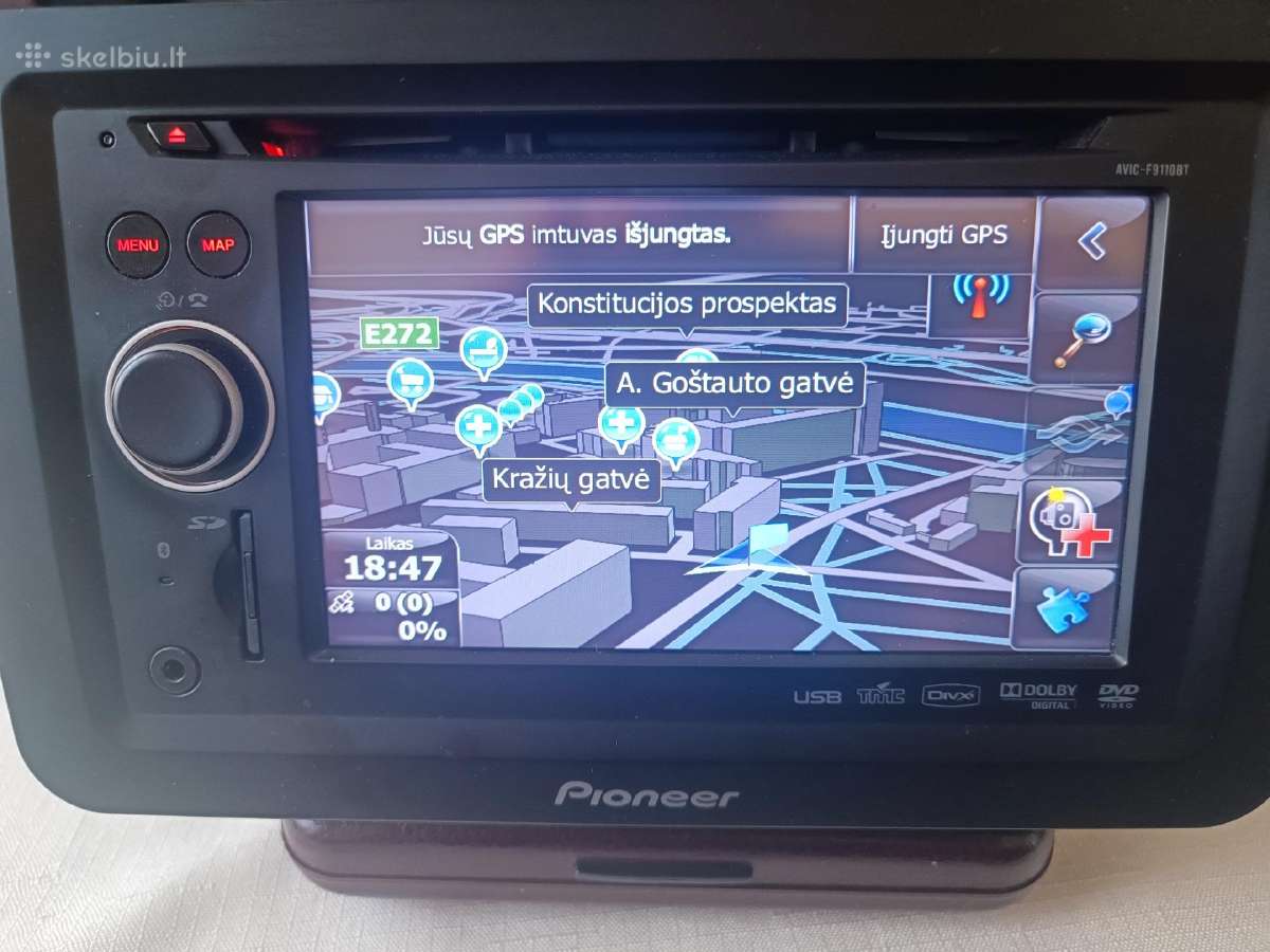 Pioneer Avic-f9110bt - nuotraukos Nr. 8