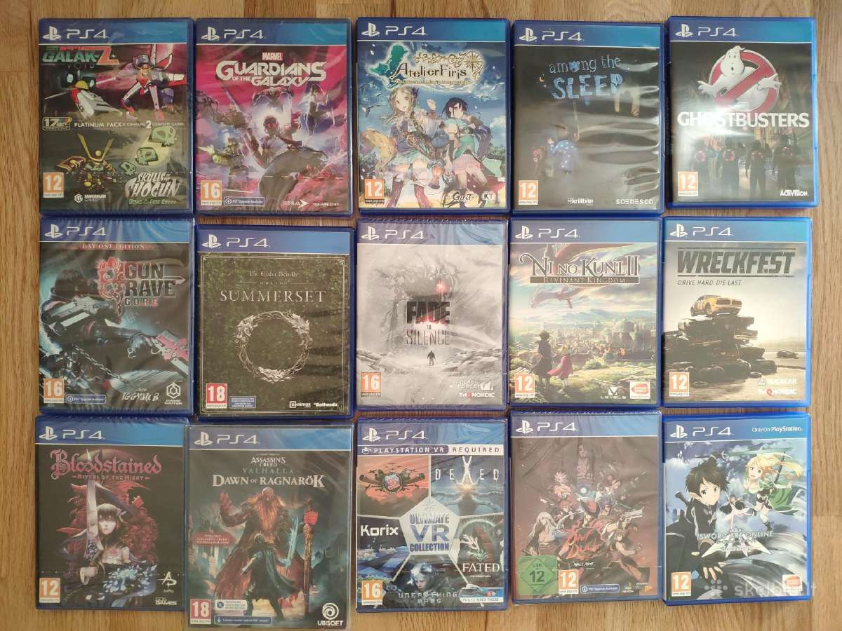 Playstation 4 -5 zaidimai, nauji, naudoti. - nuotraukos Nr. 9