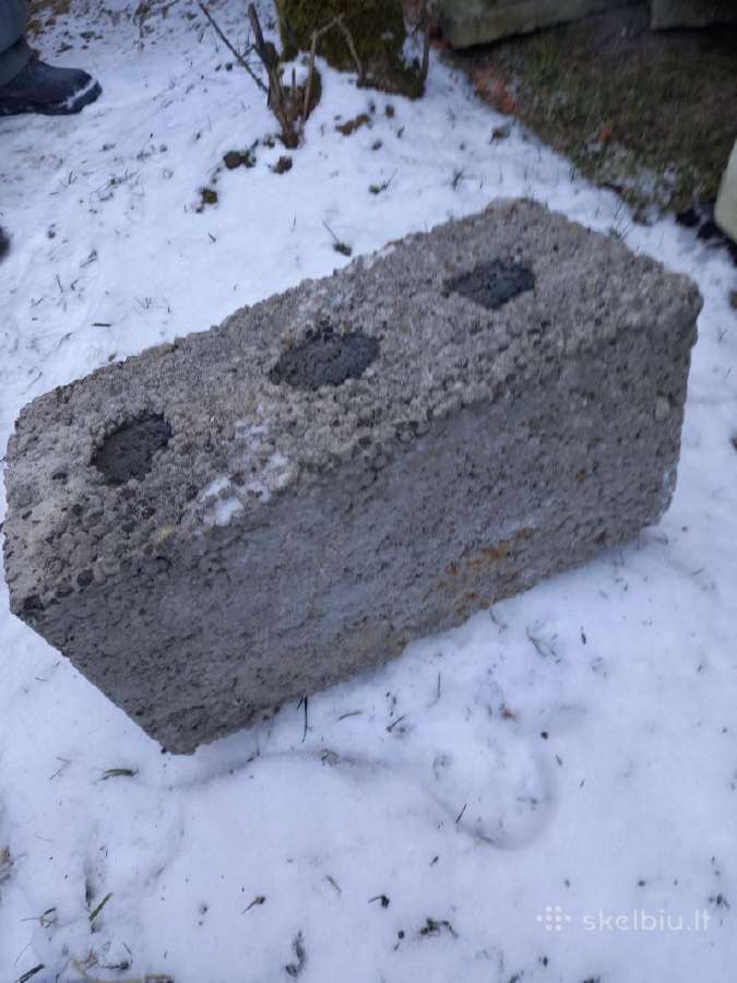 Baltos silikatinės ir raudonos keraminės plytos - nuotraukos Nr. 4