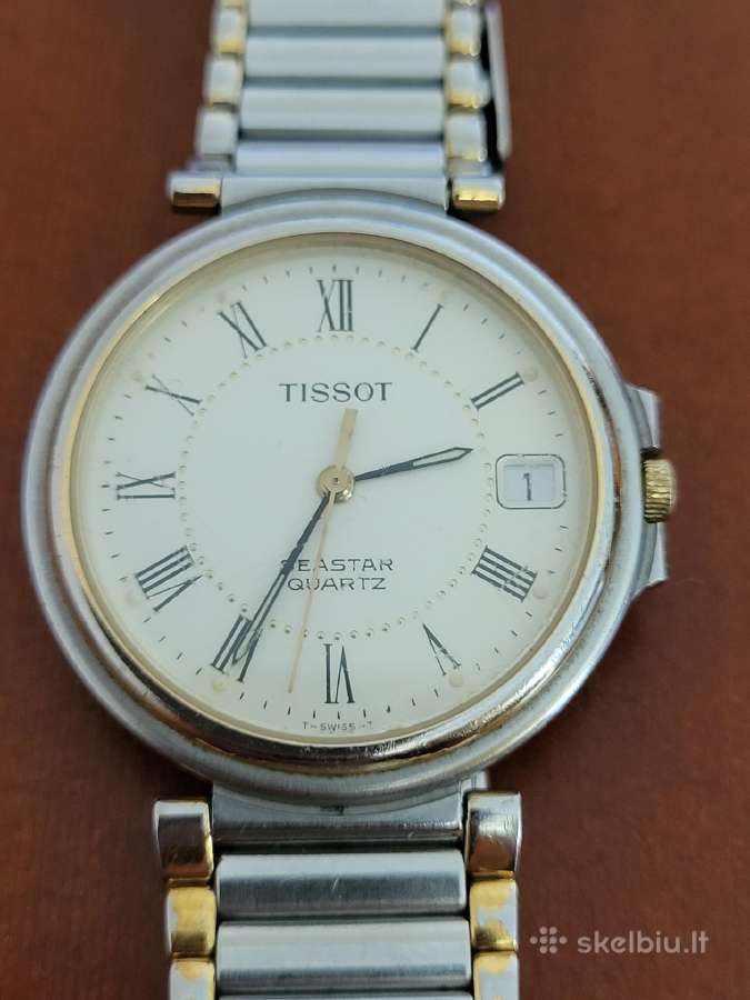 Tissot Seastar paauksuotas laikrodis. - Skelbiu.lt